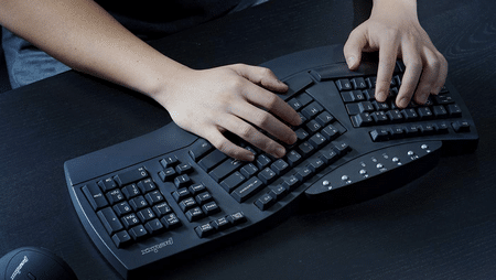 Comparatif meilleur clavier ergonomique