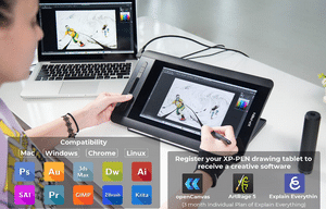Avis tablette graphique avec écran XP-PEN Artist 12